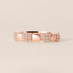 BIJOU MOSAÏQUE Band Ring ABB-773-D-9  - Abtin & Co.