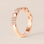 BIJOU MOSAÏQUE Band Ring ABB-773-D-10  - Abtin & Co.