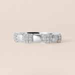 BIJOU MOSAÏQUE Band Ring ABB-773-D-5  - Abtin & Co.