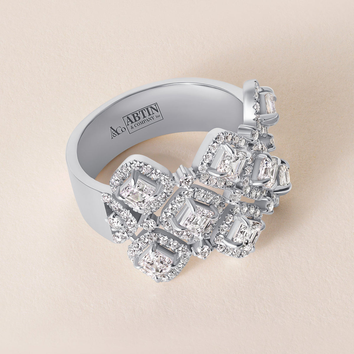 Bijou Royale Ring Ring ABB-718-LGD-2  - Abtin & Co.