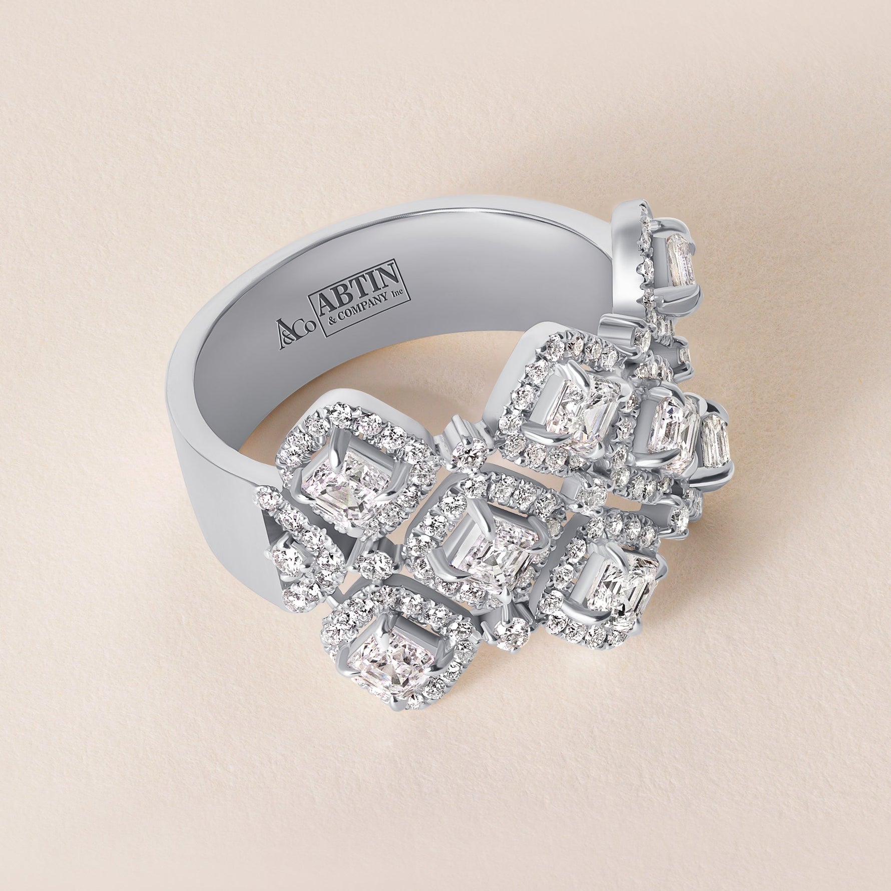 Bijou Royale Ring Ring ABB-718-LGD-2  - Abtin & Co.