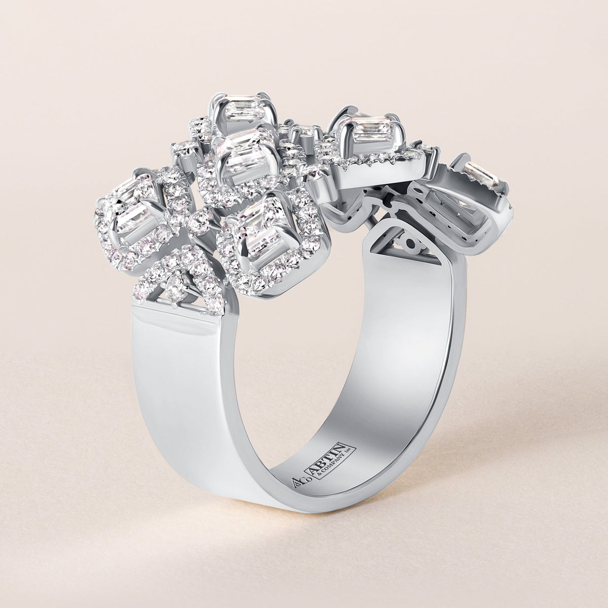 Bijou Royale Ring Ring ABB-718-LGD-2  - Abtin & Co.
