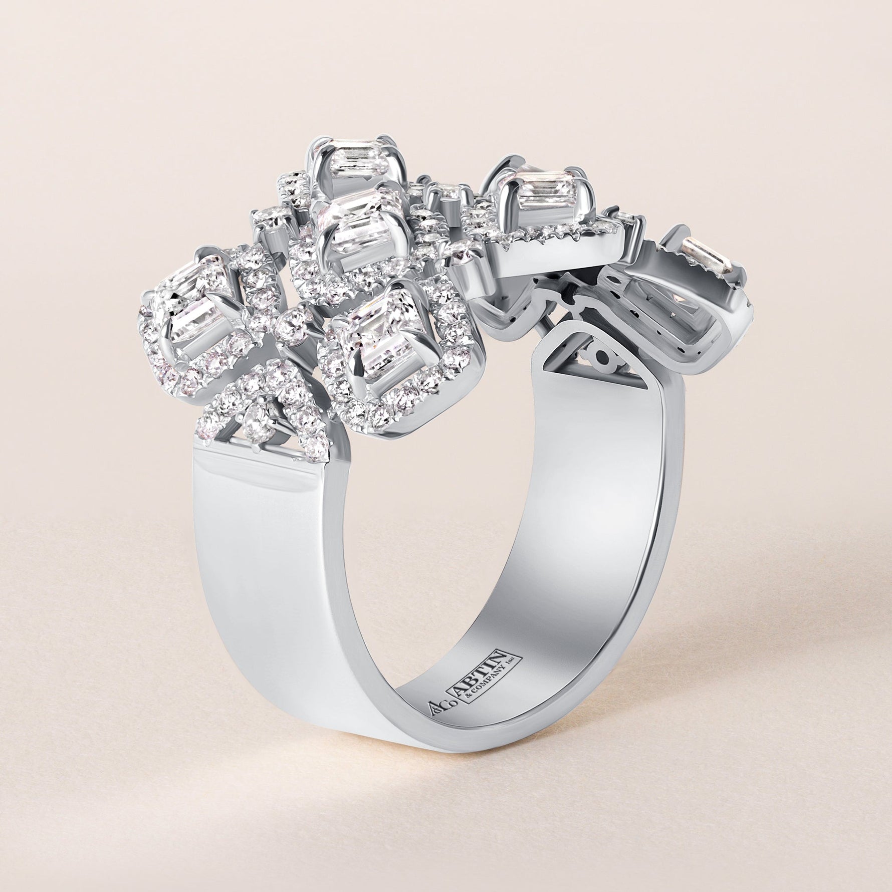 Bijou Royale Ring Ring ABB-718-LGD-2  - Abtin & Co.