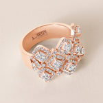 Bijou Royale Ring Ring ABB-718-LGD-3  - Abtin & Co.