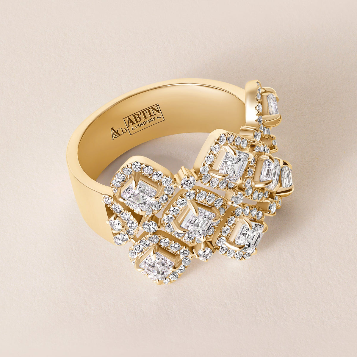 Bijou Royale Ring Ring ABB-718-LGD-1  - Abtin & Co.