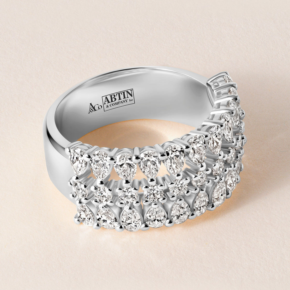Cathedral Ring Ring ABB-722-D-1  - Abtin & Co.