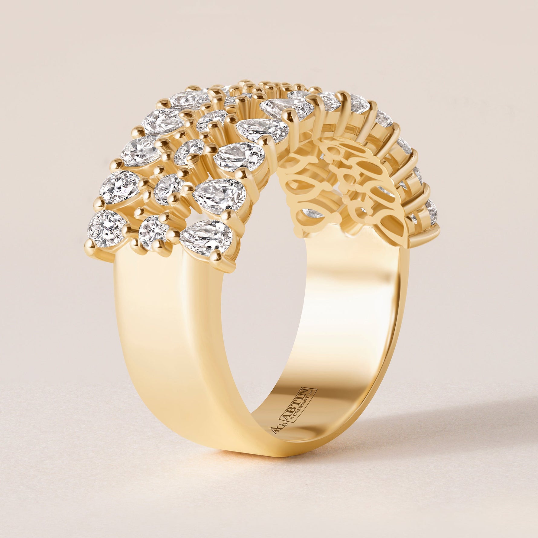 Cathedral Ring Ring ABB-722-D-1  - Abtin & Co.