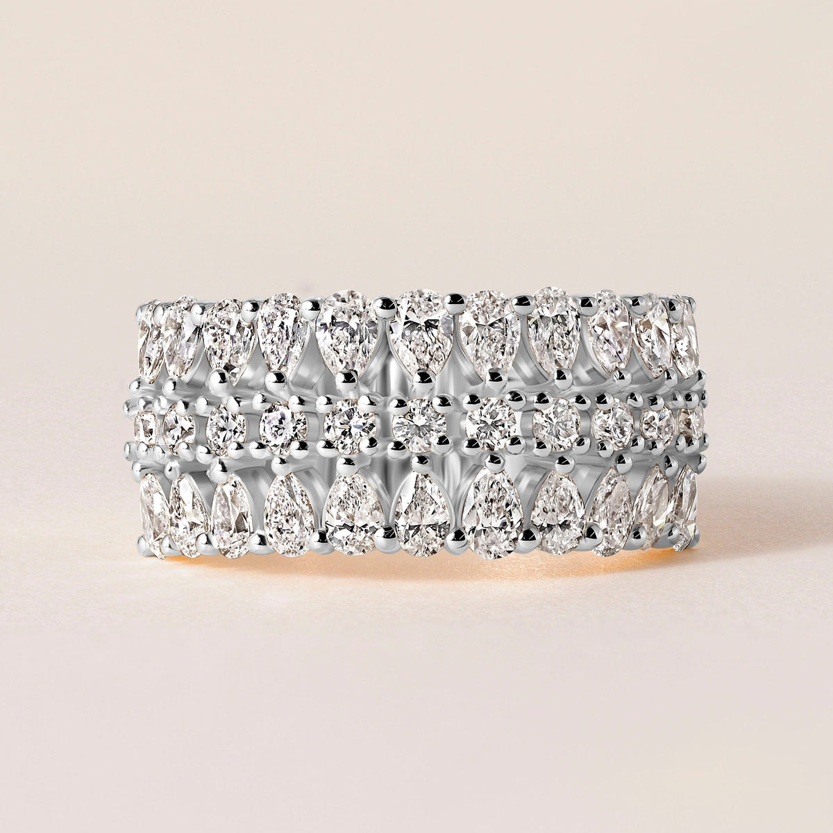 Cathedral Ring Ring ABB-722-D-3  - Abtin & Co.