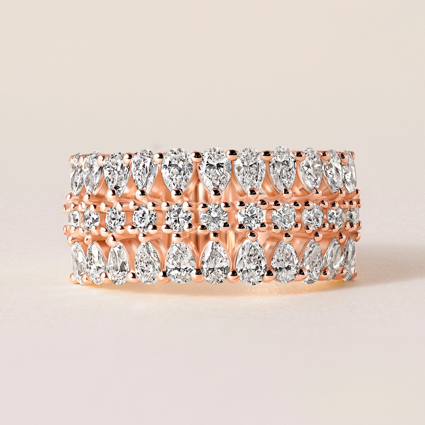 Cathedral Ring Ring ABB-722-D-5  - Abtin & Co.