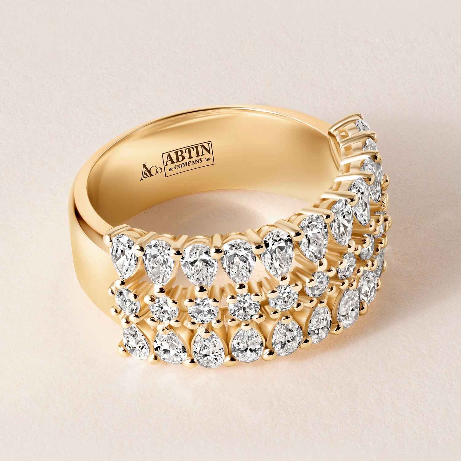 Cathedral Ring Ring ABB-722-D-1  - Abtin & Co.