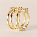 CHROMIA Ring Ring ABB-730Y-YWLGD-1  - Abtin & Co.