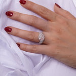 CONTURA Ring Ring ABB-735W-PLGD-1  - Abtin & Co.