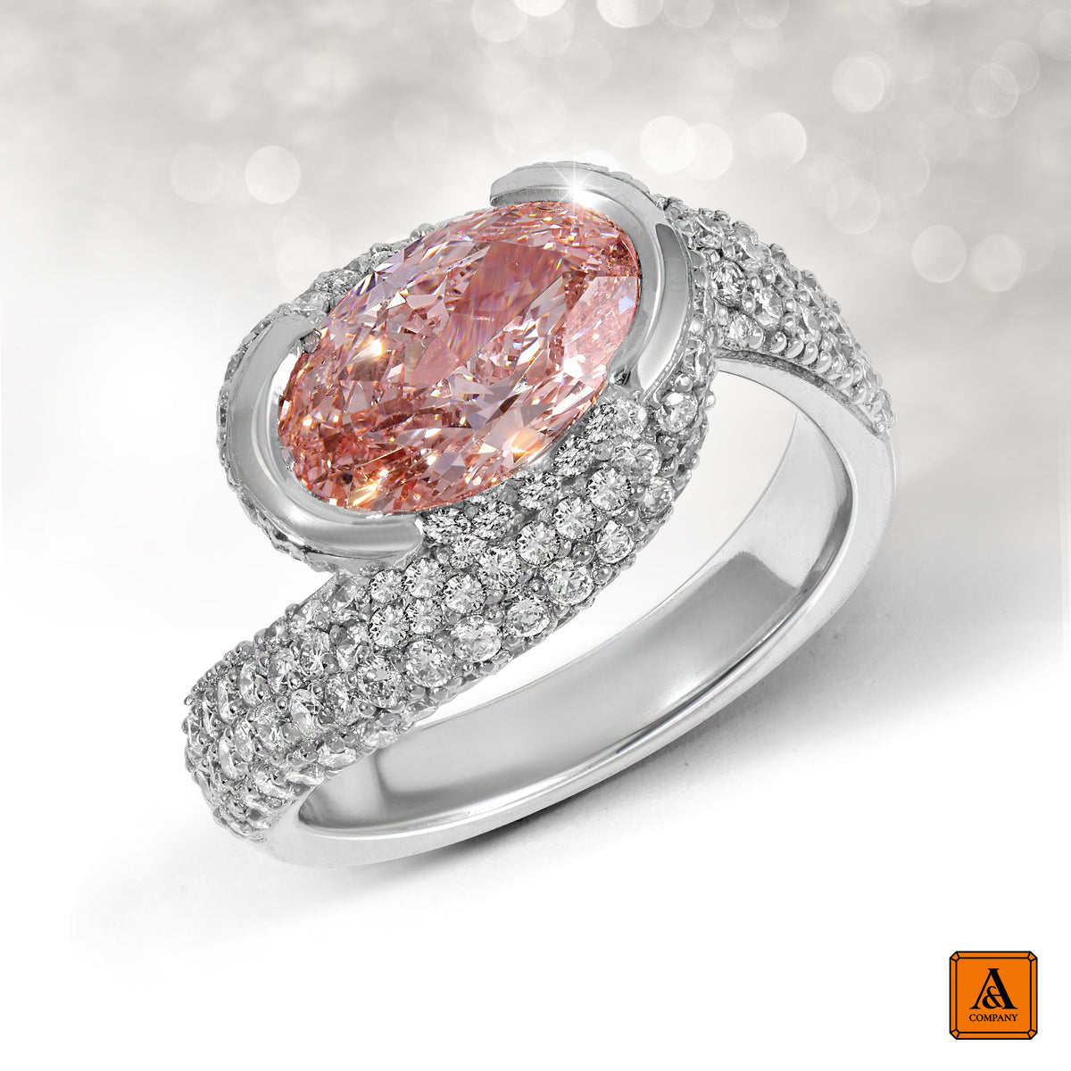 CONTURA Ring Ring ABB-735W-PLGD-1  - Abtin & Co.
