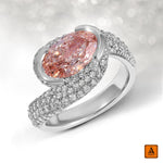 CONTURA Ring Ring ABB-735W-PLGD-1  - Abtin & Co.