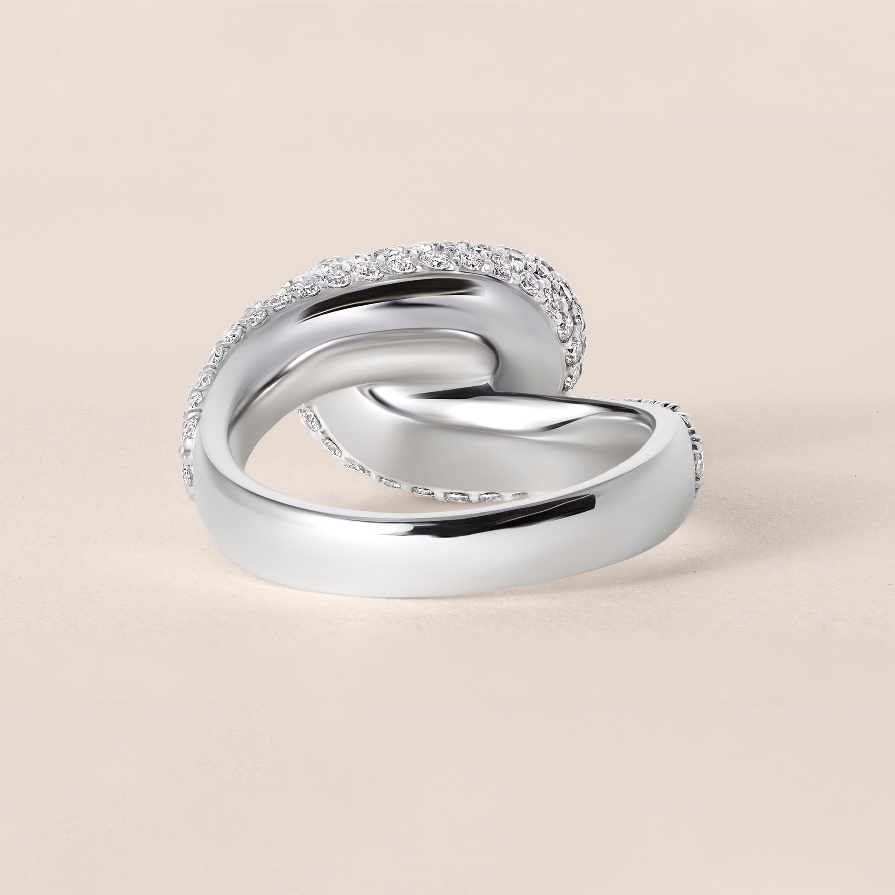 CONTURA Ring Ring ABB-735W-PLGD-1  - Abtin & Co.
