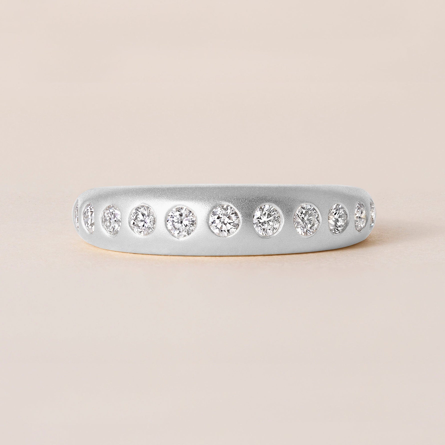 CURVA Band Ring ABB-744.1-D-5  - Abtin & Co.