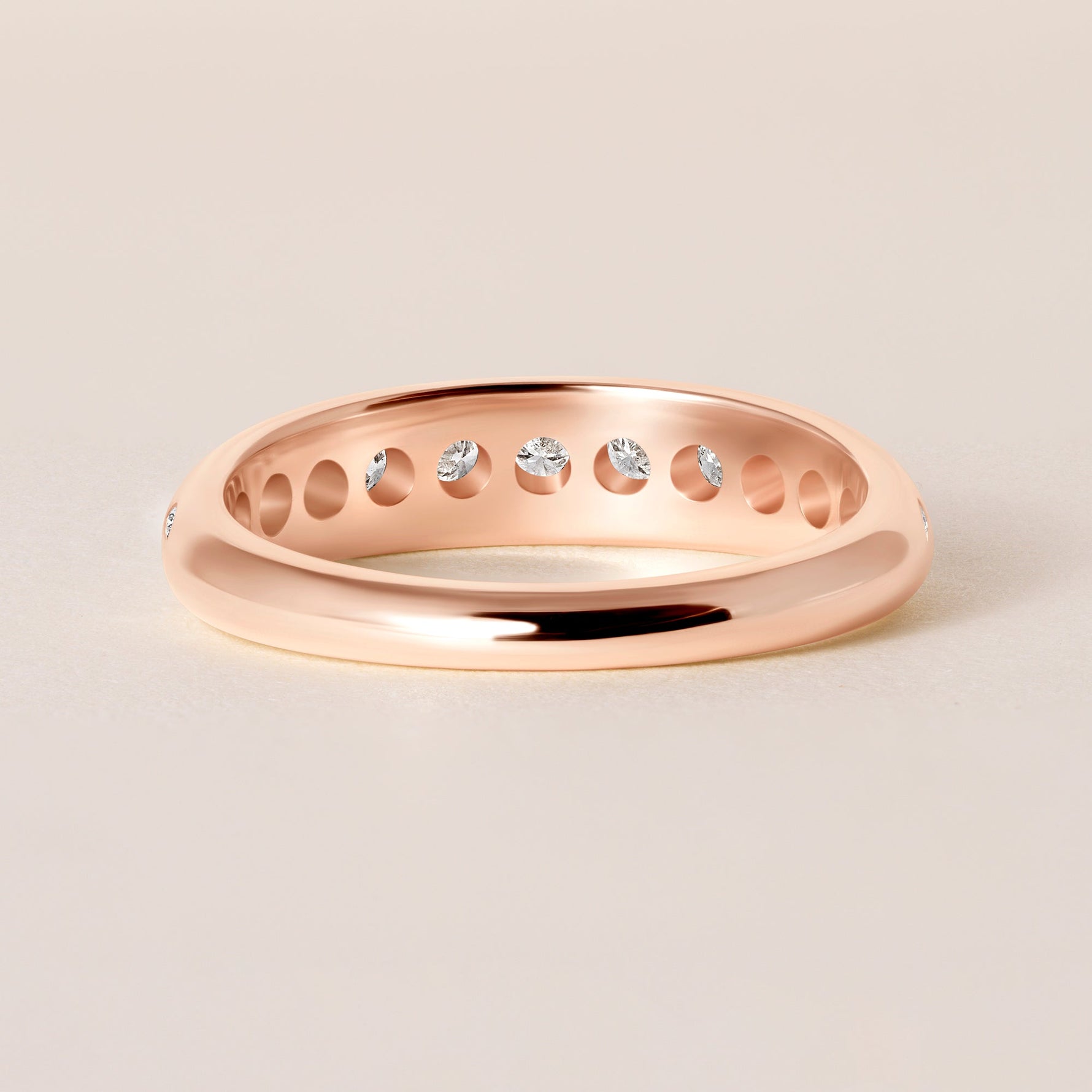 CURVA Band Ring ABB-744.1-D-9  - Abtin & Co.