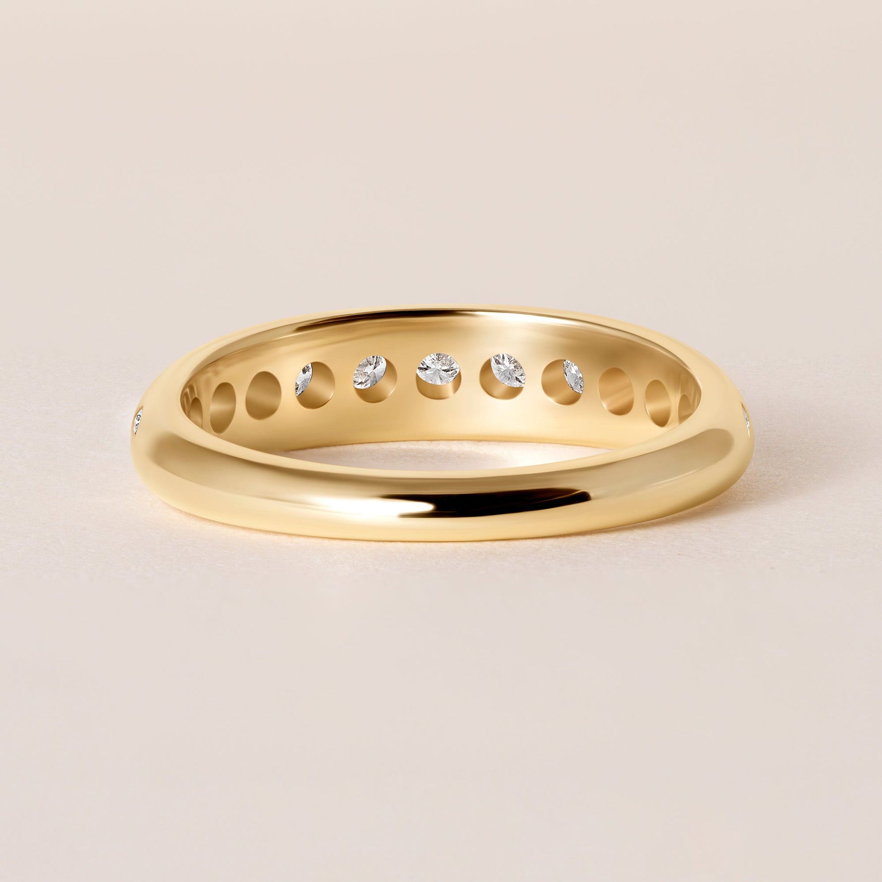 CURVA Band Ring ABB-744.1-D-1  - Abtin & Co.