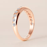 CURVA Band Ring ABB-744.1-D-9  - Abtin & Co.