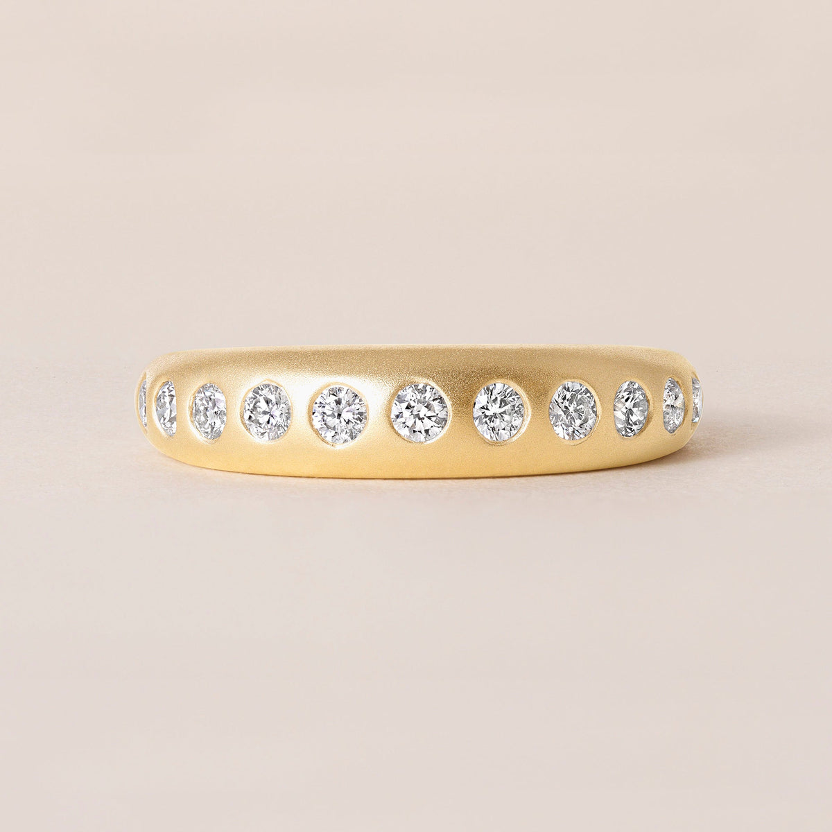 CURVA Band Ring ABB-744.1-D-1  - Abtin & Co.