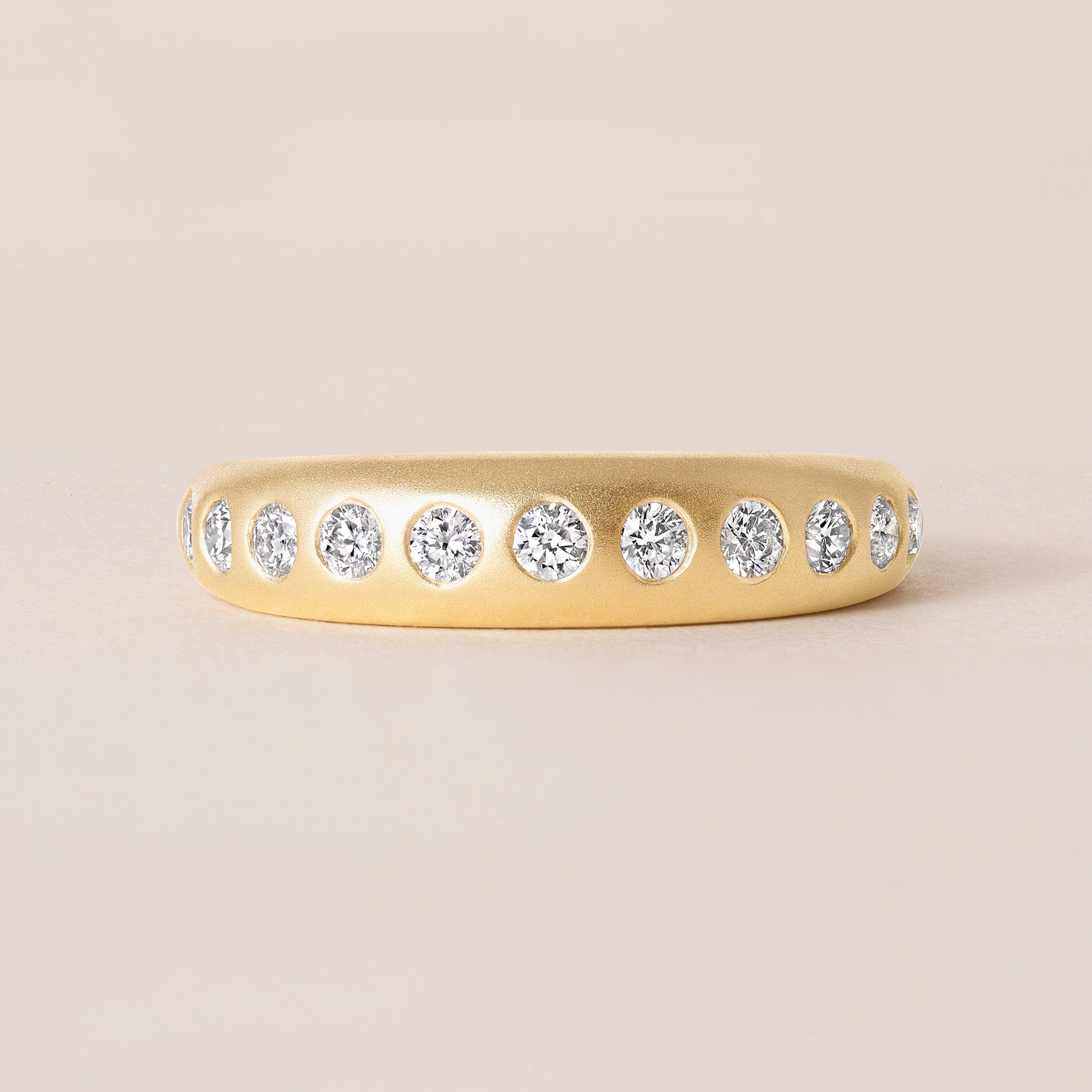 CURVA Band Ring ABB-744.1-D-1  - Abtin & Co.