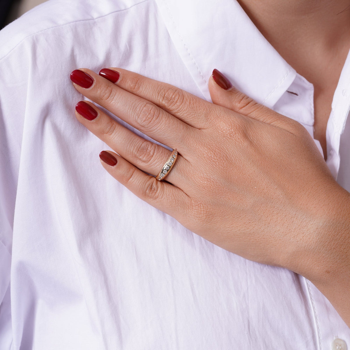 CURVA Band Ring   - Abtin & Co.
