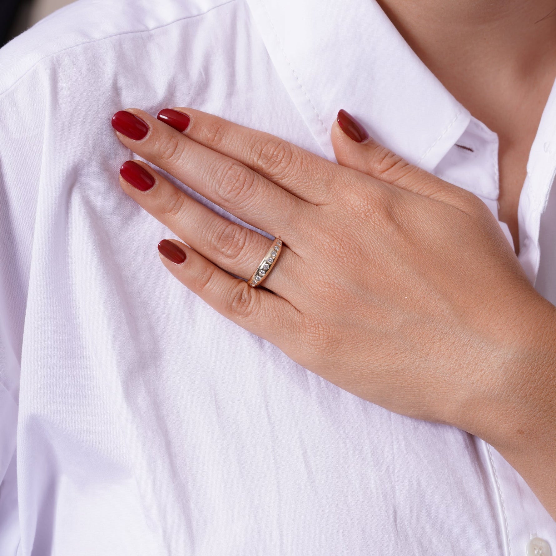 CURVA Band Ring   - Abtin & Co.