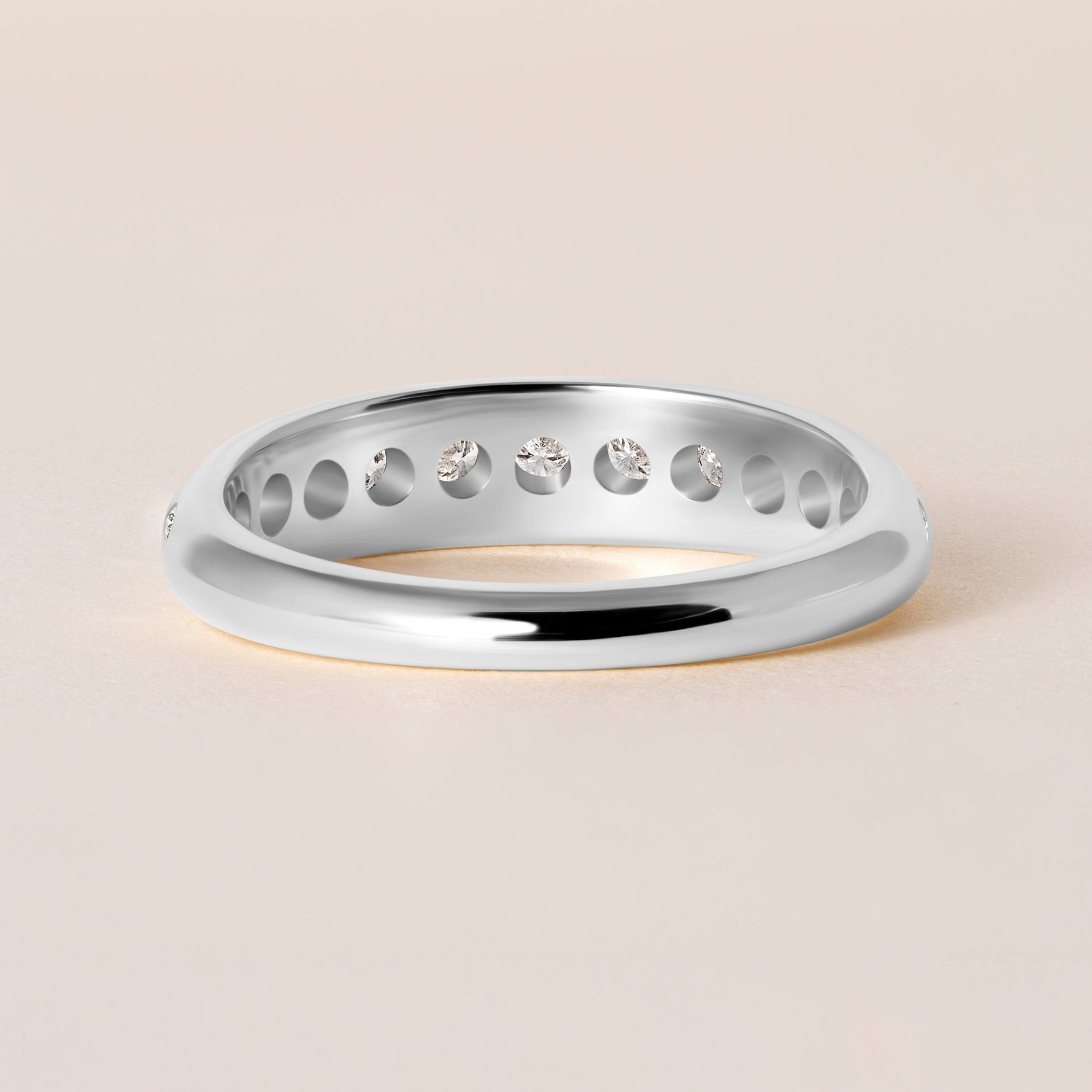 CURVA Band Ring ABB-744.1-D-5  - Abtin & Co.