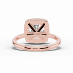 Cushion Nova Halo Engagement Ring Ring ABER-108-CU-LGD-11  - Abtin & Co.