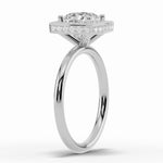 Cushion Nova Halo Engagement Ring Ring ABER-108-CU-LGD-6  - Abtin & Co.