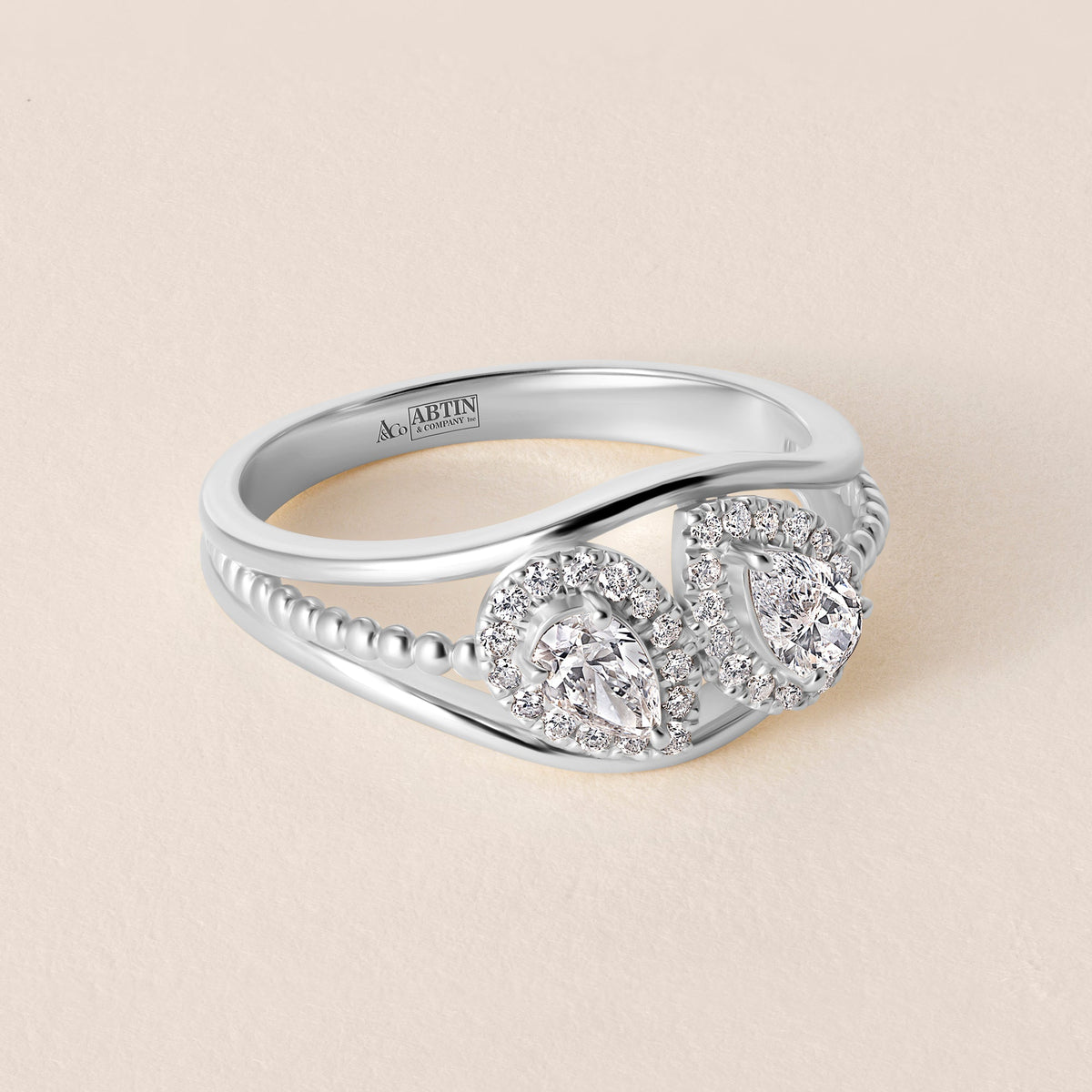 DUALIS HALO Ring Ring ABB-736Y-D-3  - Abtin & Co.