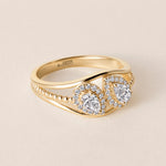 DUALIS HALO Ring Ring ABB-736Y-D-1  - Abtin & Co.