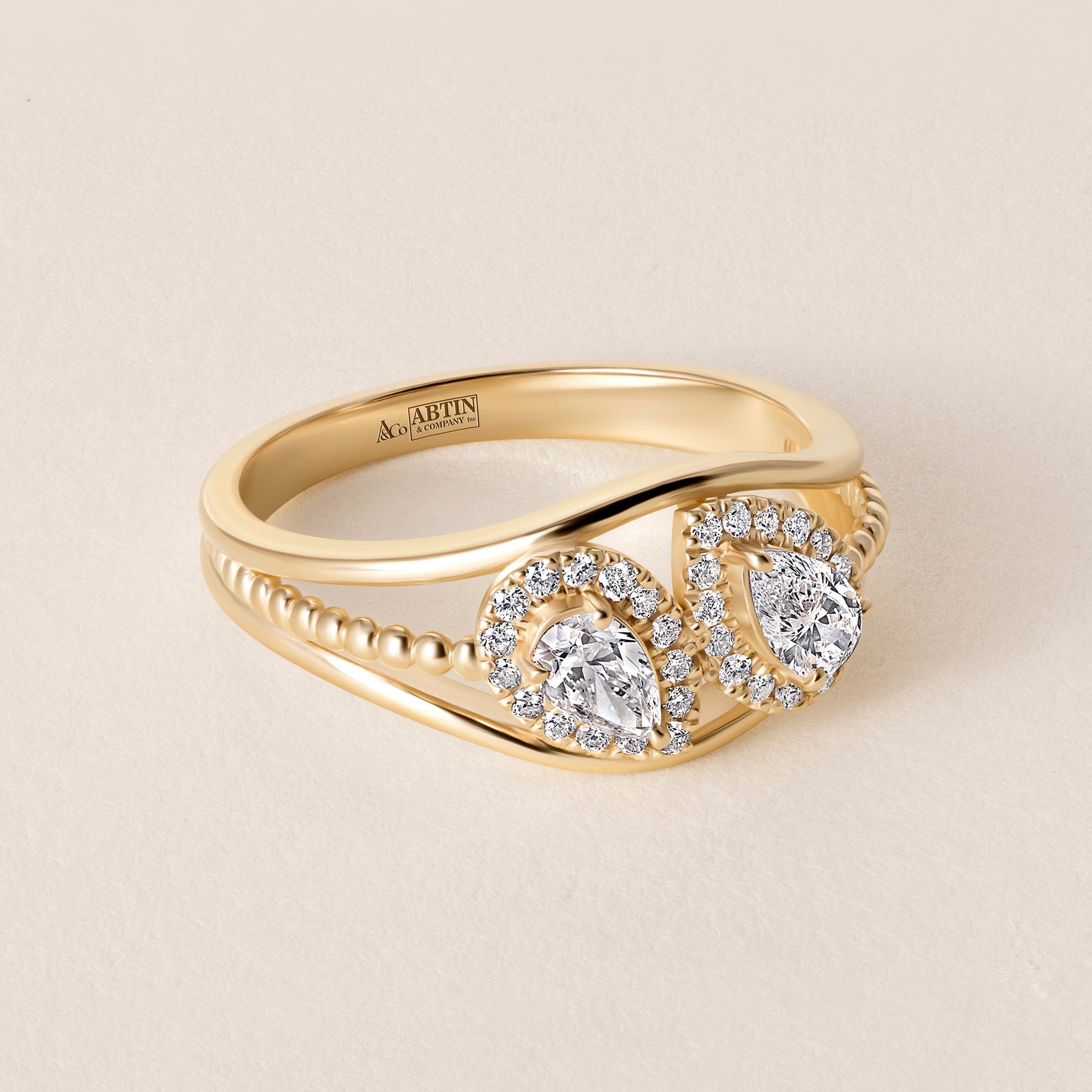 DUALIS HALO Ring Ring ABB-736Y-D-1  - Abtin & Co.