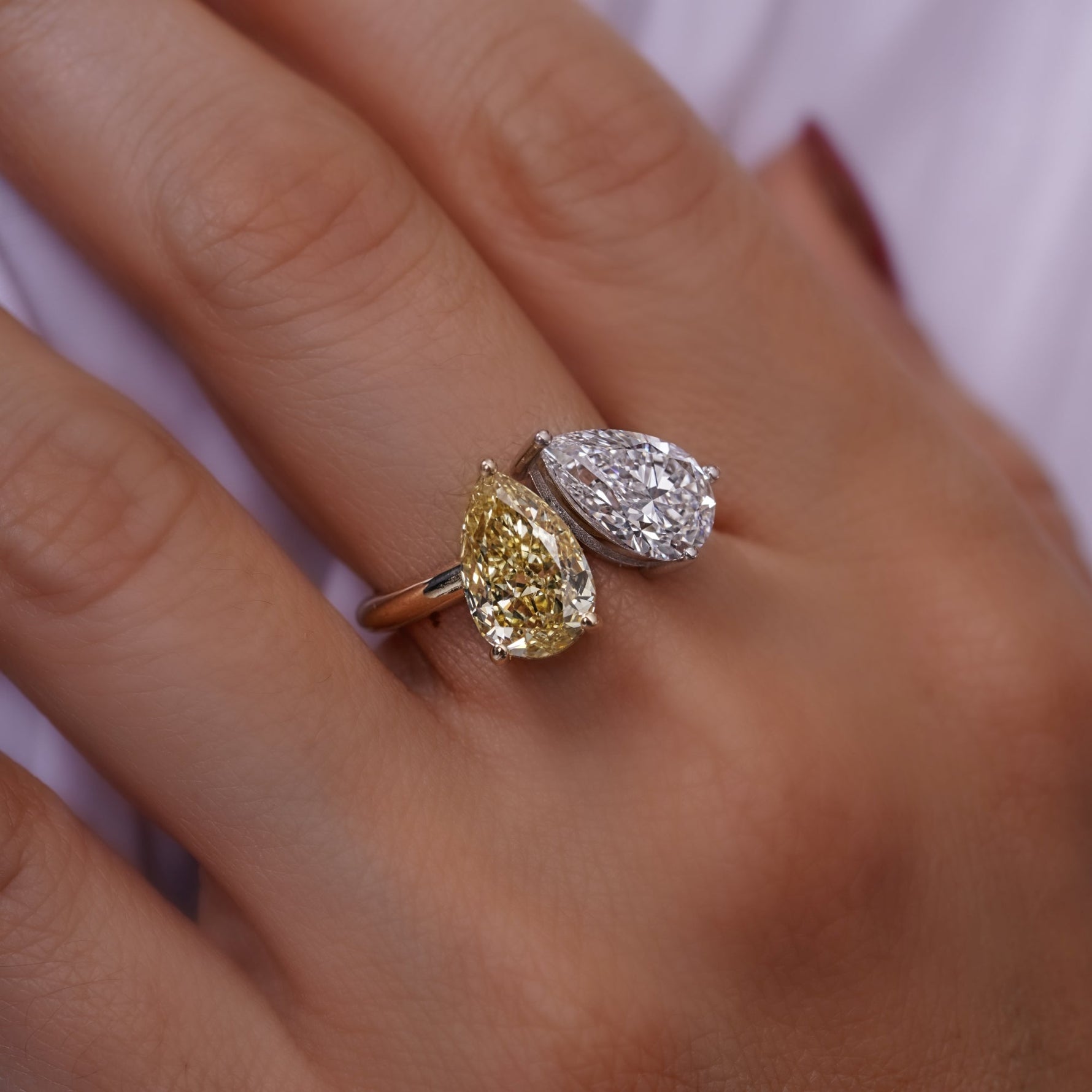 DUALIS Toi et Moi Ring Ring ABB-806TT-WY.LGD-1  - Abtin & Co.