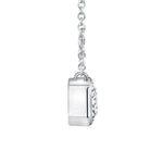 Emerald Cut Bezel Lumière Pendant Pendant ABP-225.1-LGD-4  - Abtin & Co.