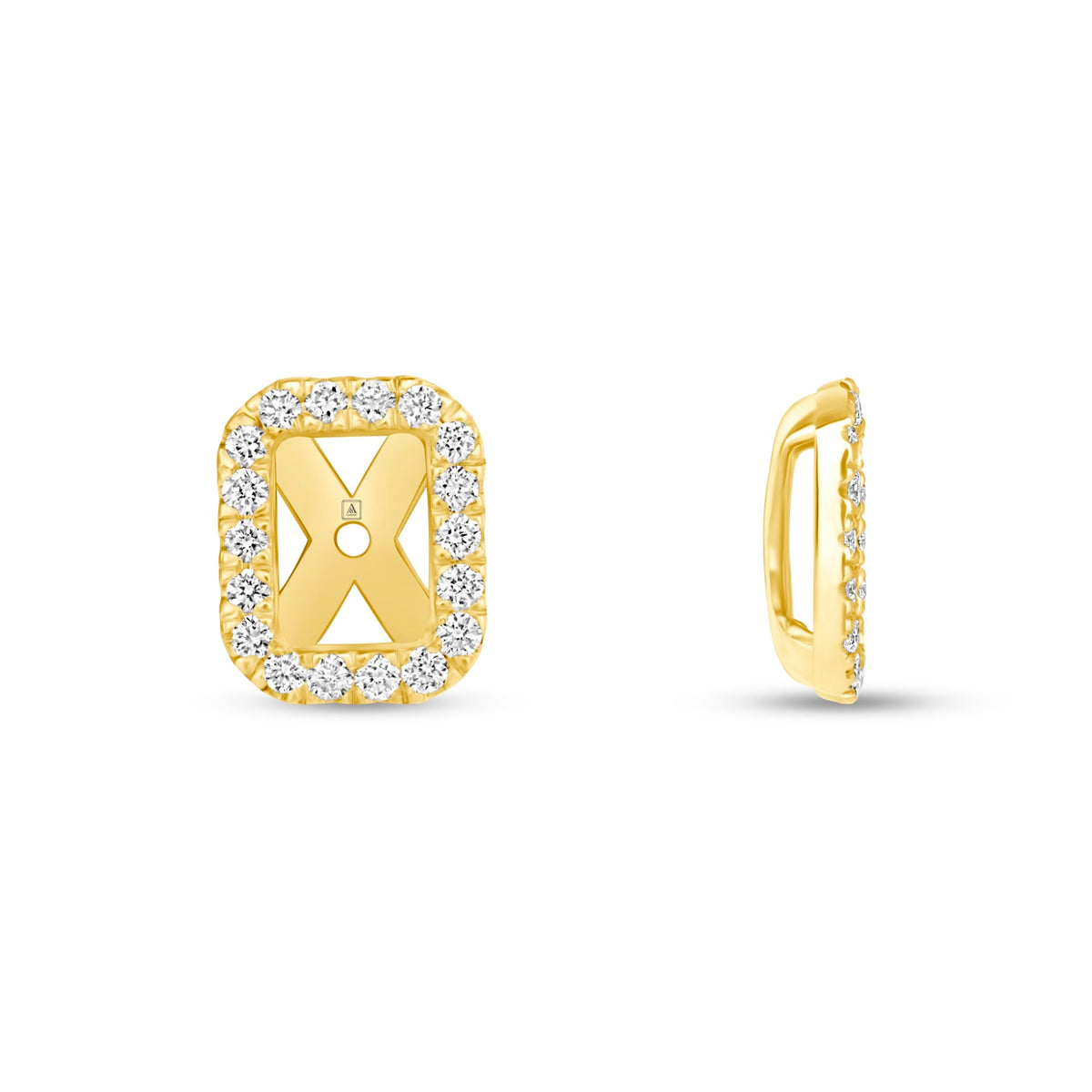 Emerald Cut Élan Jackets Earring ABE-218-LGD-1  - Abtin & Co.