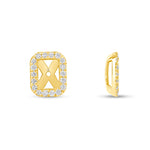 Emerald Cut Élan Jackets Earring ABE-218-LGD-1  - Abtin & Co.