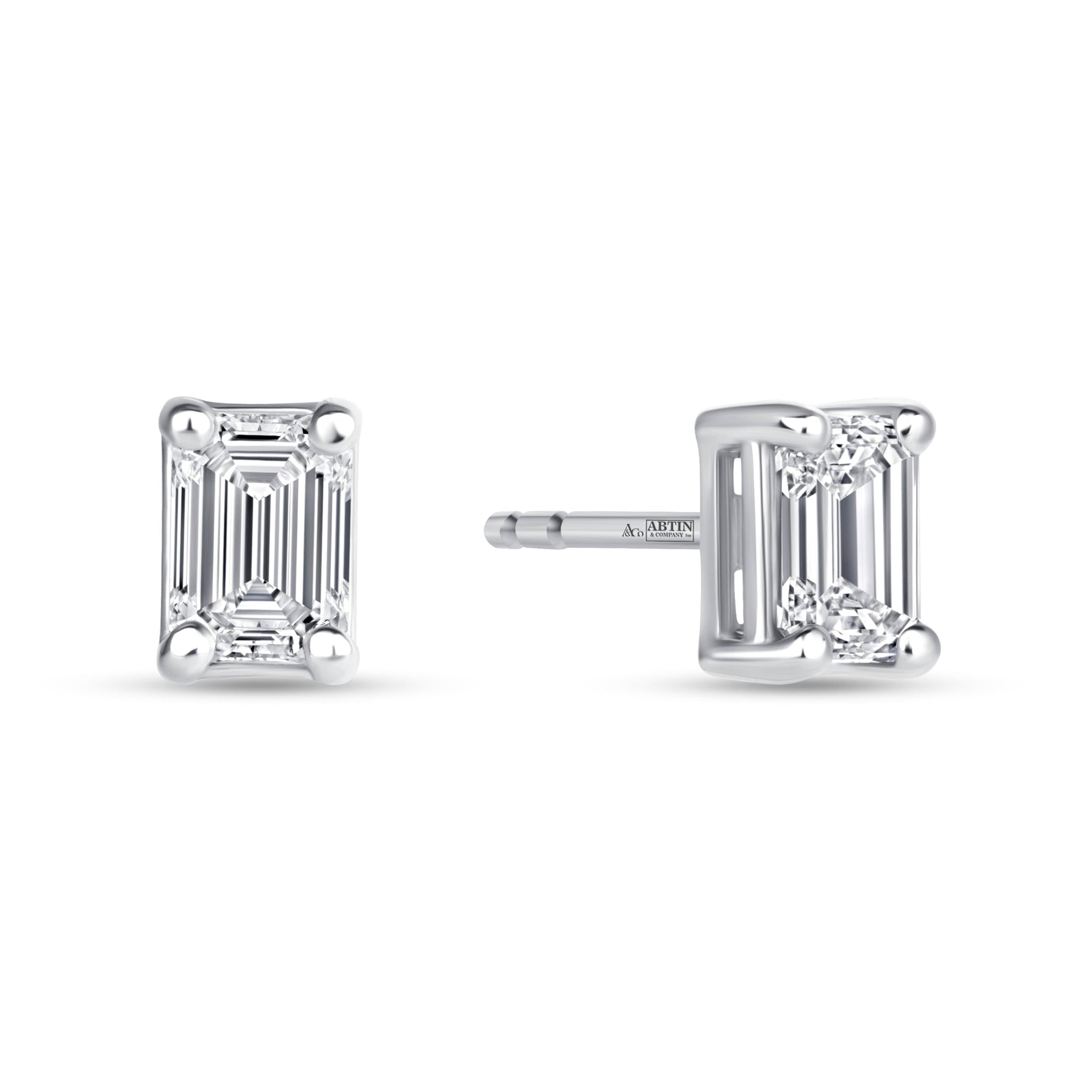 Emerald Cut Élan Jackets Earring ABE-218-LGD-1  - Abtin & Co.