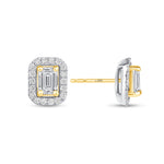 Emerald Cut Élan Jackets Earring ABE-218-LGD-4  - Abtin & Co.