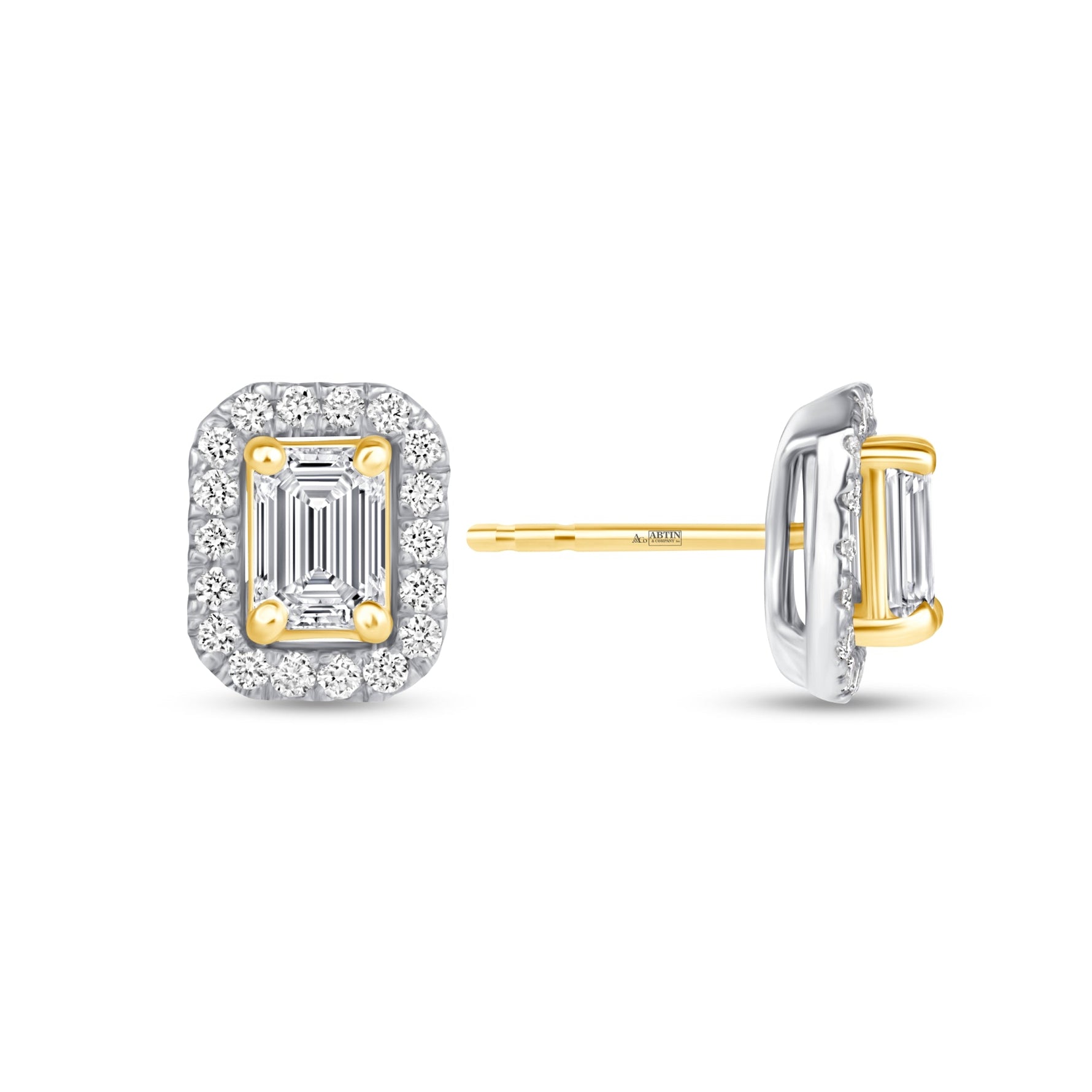 Emerald Cut Élan Jackets Earring ABE-218-LGD-4  - Abtin & Co.