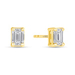 Emerald Cut Élan Jackets Earring ABE-218-LGD-4  - Abtin & Co.