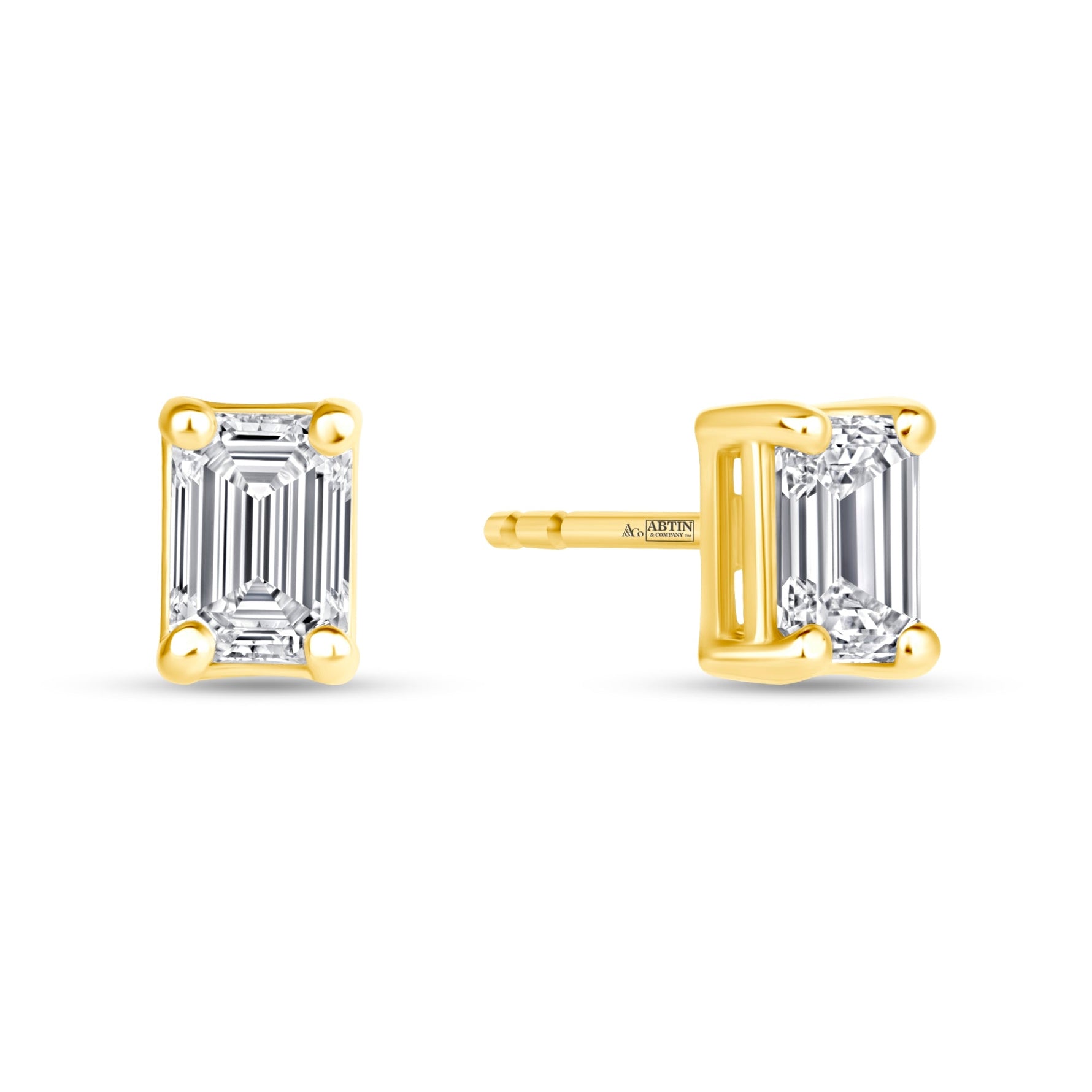 Emerald Cut Élan Jackets Earring ABE-218-LGD-4  - Abtin & Co.