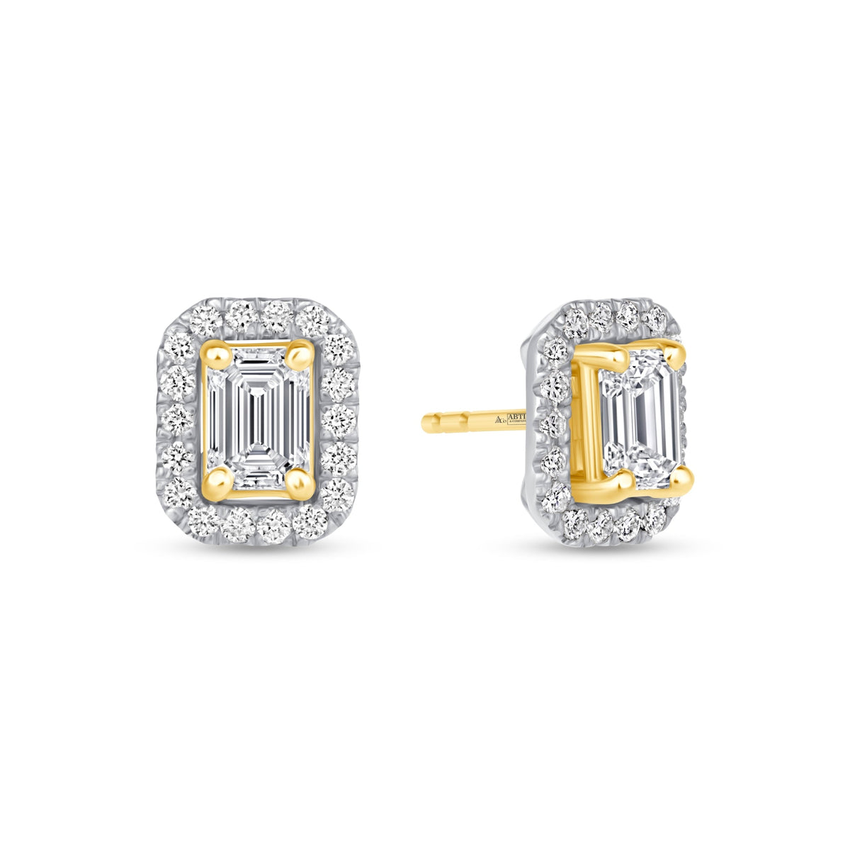Emerald Cut Élan Jackets Earring ABE-218-LGD-4  - Abtin & Co.