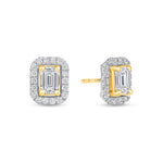 Emerald Cut Élan Jackets Earring ABE-218-LGD-4  - Abtin & Co.