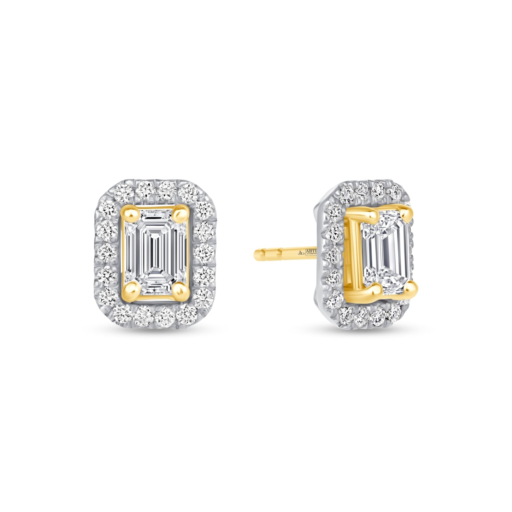Emerald Cut Élan Jackets Earring ABE-218-LGD-4  - Abtin & Co.