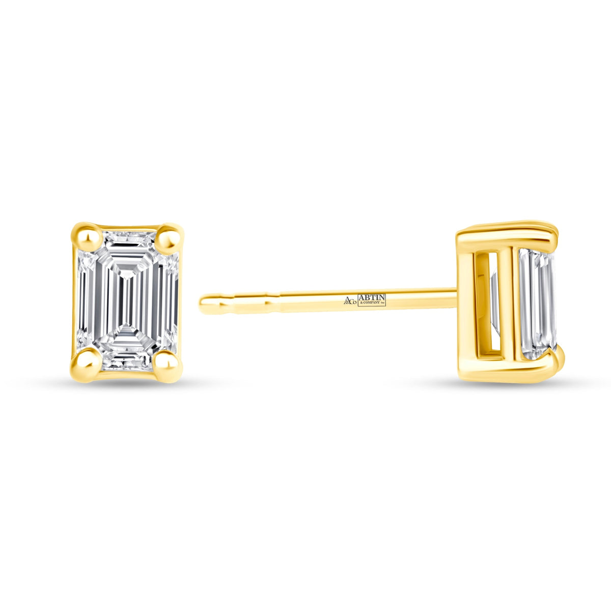 Emerald Cut Élan Jackets Earring ABE-218-LGD-4  - Abtin & Co.