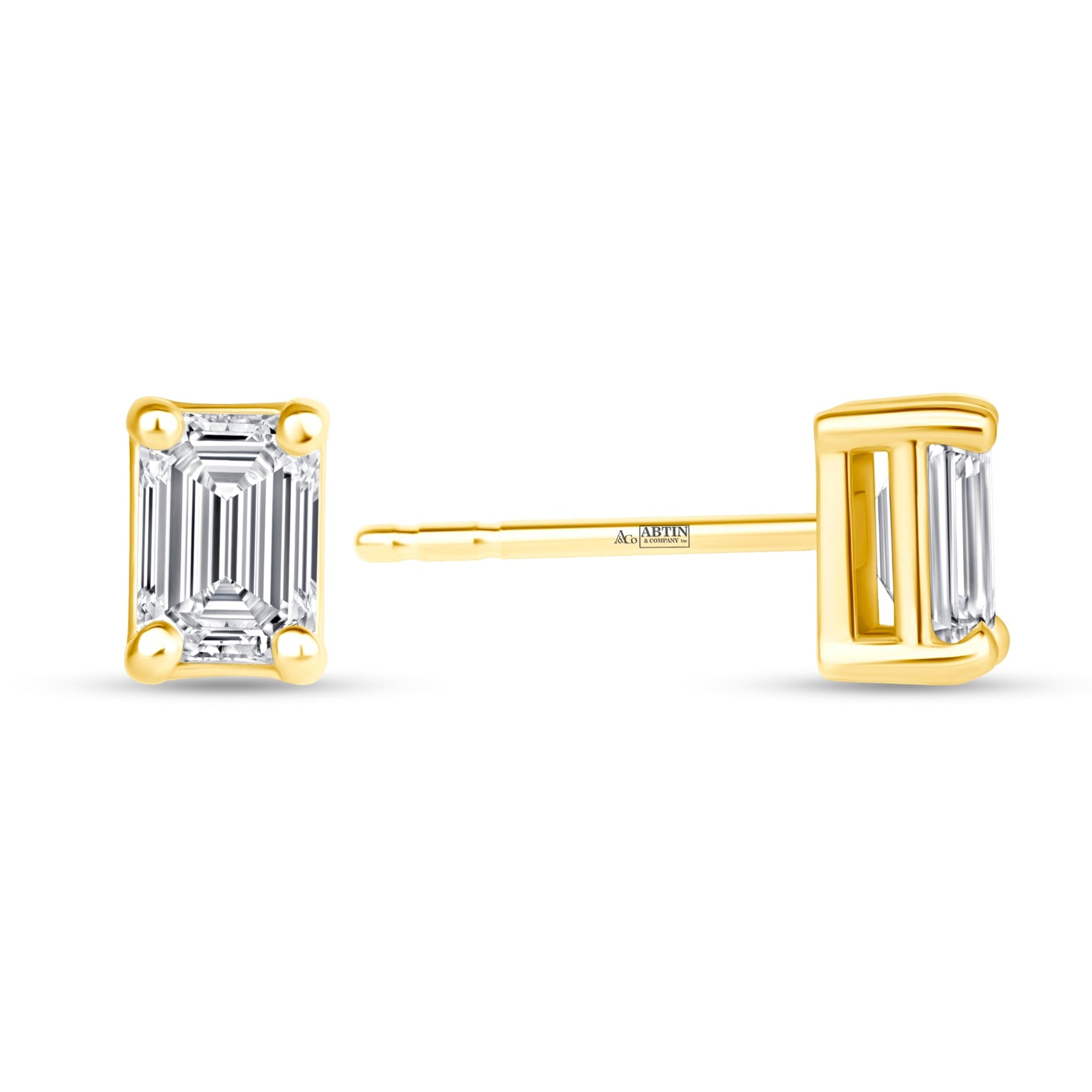 Emerald Cut Élan Jackets Earring ABE-218-LGD-4  - Abtin & Co.
