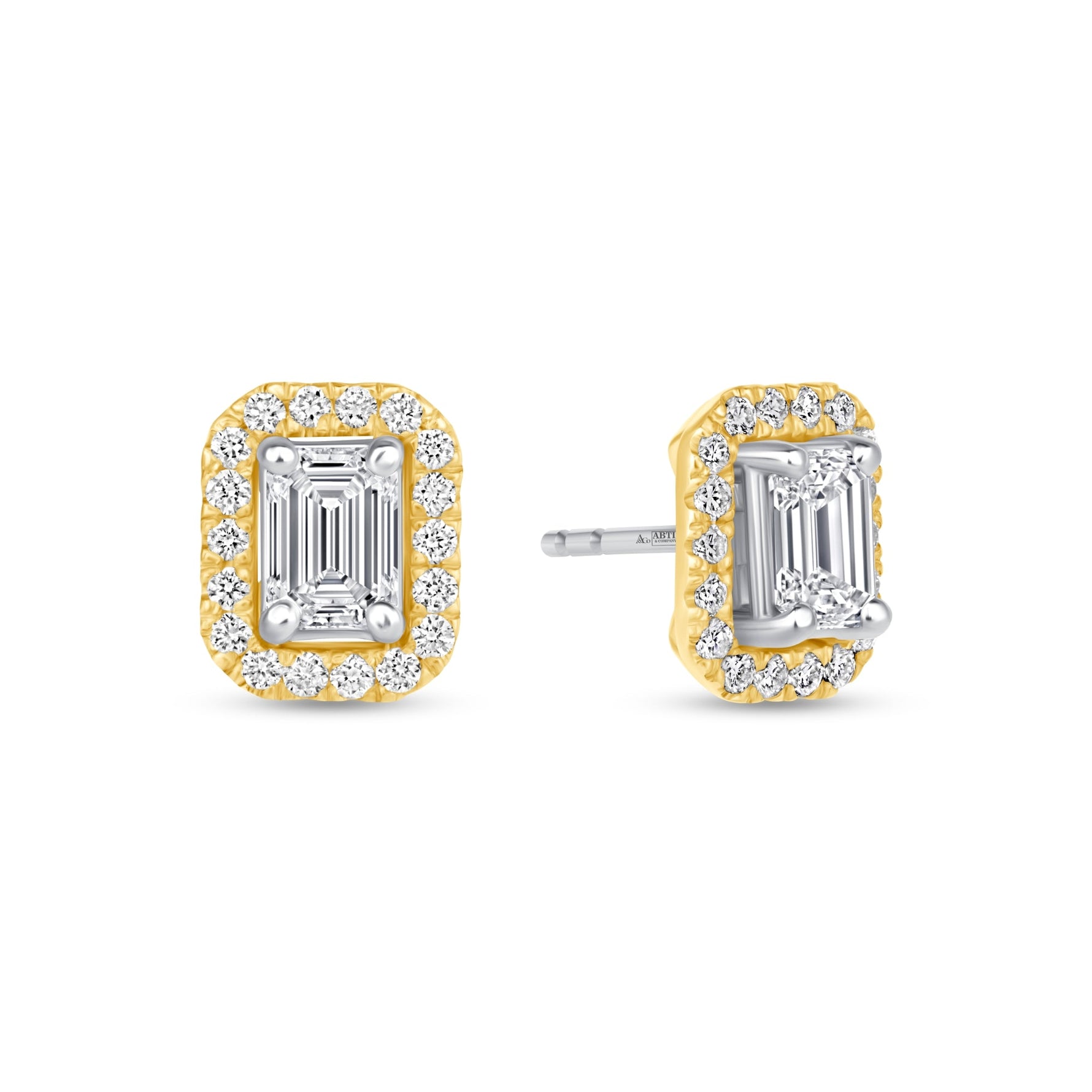 Emerald Cut Élan Jackets Earring ABE-218-LGD-1  - Abtin & Co.