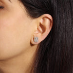 Emerald Cut Étoile Jackets Earring ABE-224-LGD-1  - Abtin & Co.