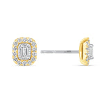 Emerald Cut Étoile Jackets Earring ABE-224-LGD-1  - Abtin & Co.